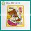 Three side seal plastic bag for girl