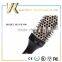 Professional customized hair brush ionic electric hair curling brush