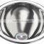 Yacht,Boat,Train and Public Mobile Toilet Used Stainless Steel Round Hand Wash Basin Kitchen Sink GR-Y541