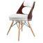High back swivel maple bent wood bar stool naturalwood