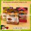 Custom printed quad seal flat bottom food grade plastic bags
