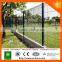 Cheap PVC Coated Welded Metal Garden Fence Panel With Peach post