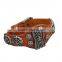 BOSHIHO leather bangle bracelet/leather gold bracelet