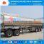 diesel fuel tanker semi trailer/water tanker transport truck factory sale