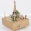 Collectible Wooden Nature Gift Musical Box Paris - Waltz Of The Flowers