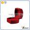 Most cheap red flocking packaging small jewelry boxes for ring