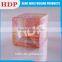 custom plastic box clear packaging with soft crease for gift