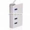 Silver Super Speed Premium Aluminum 4 Ports USB 3.0 Hub