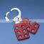 High Quality Nylon Coated 1" & 1-1/2" Six Hole Safety Lockout Hasp