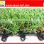Plastic Flooring cover interlocking synthetic turf tile