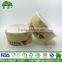 Different size food container paper salad bowl