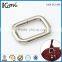 Rectangle Nickel Welded Metal Custom Rings For Bag Strap