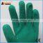 BSSAFETY 13 Guage Green Nylon Lining Foam Latex 3/4 Dipped Rigger Gloves
