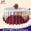 cheap fashionable patterns polyester table cover