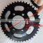 Black Color and Painted 56T 10H ATV Motorcycle Sprocket Gear With Stainless Steel Material