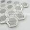 Marble and marble mosaic tile flooring tile