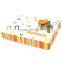 Orange Dream paper donut packaging boxe with plastic pallet