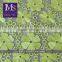 New Arrival Chemical Embroidery Designs Sunflowers Organza Lace Embroidered Fabric