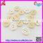 Resin star buttons factory garment accessories