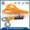 orange synthetic winch rope