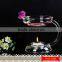 Heat-resisting Fragrance Lamp transparent Glass Candle Holder
