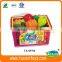 hanging artificial fruits and vegetables decorations