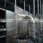 Mint leaf multiple layer stainless steel conveyor dryer