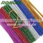 Factory supply colorful glitter pipe cleaner