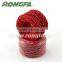 artificial colored craft braided nylon rope