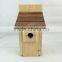 FSC Small New Design Wood House Wooden Bird Cage