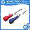 Hot sale plastic handle carbon steel standard slotted screwdriver