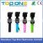 Popular type mini self-timer wholesale monopod selfie stick with cable