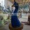 Customized Life-size Fiberglass Peacock Figure