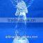 Acrylic Christmas Angels Figurines Hold a Heart With LED Light
