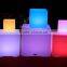 Popular Home Led Cube Chairs Party Coffee Festival Christmas Led Table