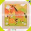 wholesale educational kids plywood toy 3d puzzle children plywood toy 3d puzzle W14C189