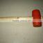 tpr handle rubber mallet hammer sizes with competitive price