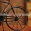 Creative Bicycle Shape Steel Material Table Clock