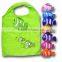 Fish shape folding handle bags reusable foldable shopping bags Cute supermarket handle shopping bags