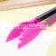 UJ23 Standard 9' ' Stainless Steel Handle Silicone Kitchen Food Tong