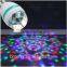 Newly launched Auto Mini Party Light Stage Lighting LED Bulbs E27 B22 3W Bulb Full Color RGB LED Plastic Rotating Lamp