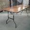 Used Cheap Plywood Banquet Rect Folding Tables For Sale