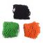 NetNeed Pack of 3 Cotton Reusable Grocery Net Shopping String Bags(Green/Black/Orange,Classic Handle)