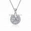 Top Quality Personalized 18K Platinum Necklace