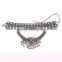 2016 Hot sale alloy short silver collar necklace jewelry for women