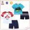 China Supplier OEM Service Two Piece Printed Child Clothes Set
