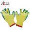 Anti tear latex nirtile coated cotton glove