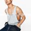 Fashhion blank crop tops wholesale cheap men vest top tank