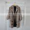 Myfur Genuine Sheep Shearing Fur Coat Pocket Cool-Chic Lady Winter Coat