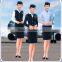 airline stewardess uniform,hot tailored polyester Stewardess uniform
